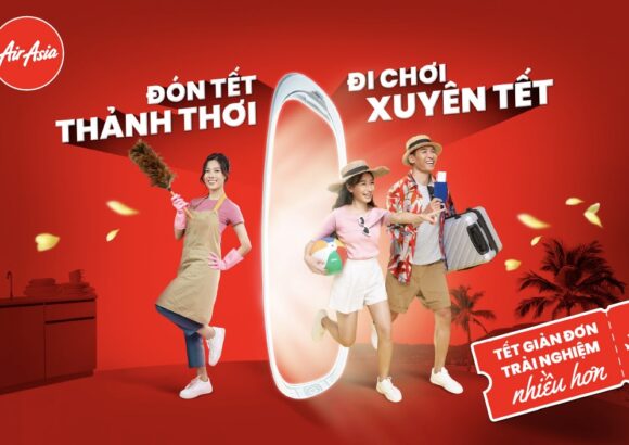 Bay Đông Nam Á xuyên Tết giá rẻ cùng AirAsia!